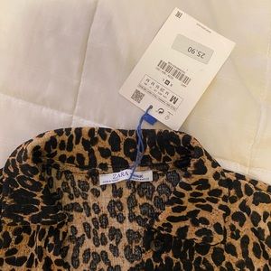Zara print shirt
